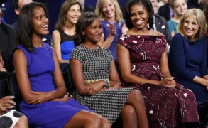 Michelle Obama criticised for putting children first